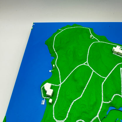 Lag ditt eget topografiske 3D-kart
